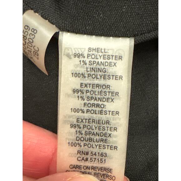 Calvin Klein Black and White Stripe Sheath Dress Size 8 - Picture 8 of 8